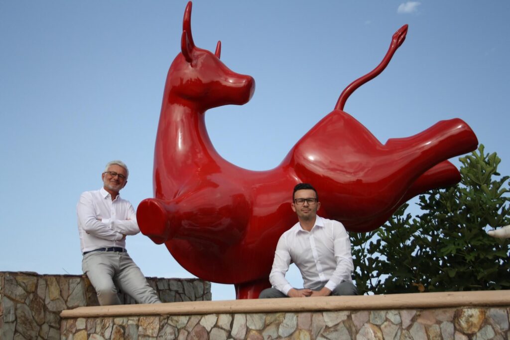 Mark and Michael Stock, owners of Quinta dos Vales