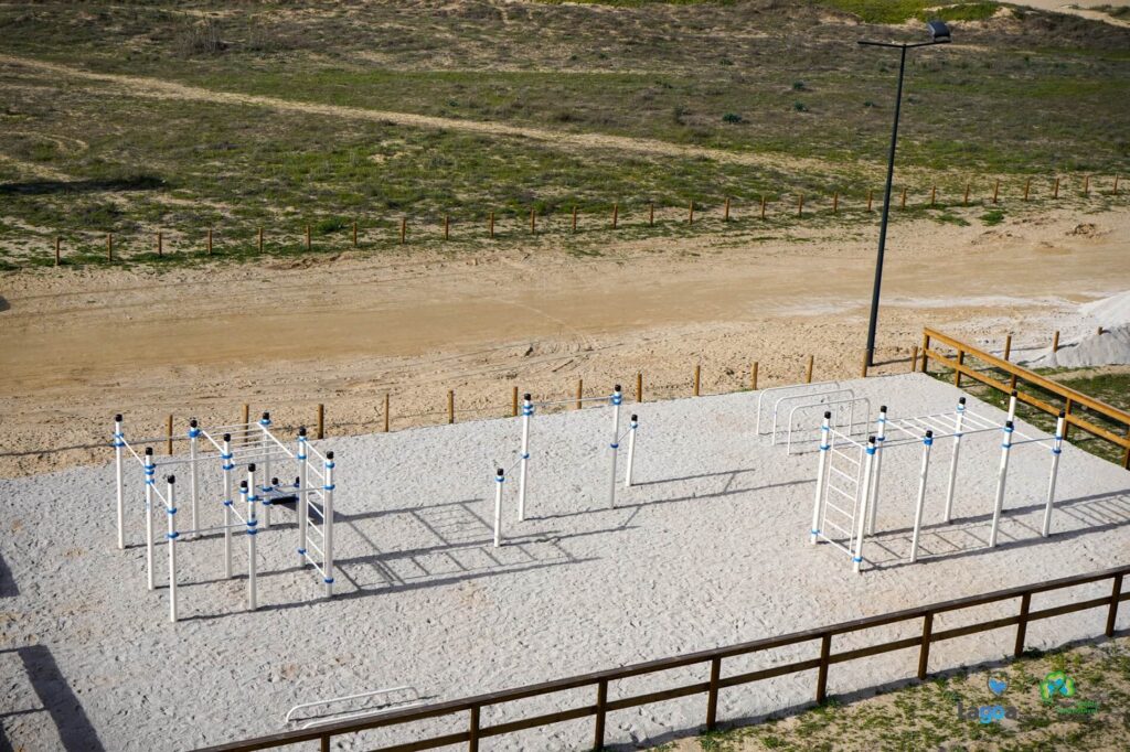 new street workout park in ferragudo