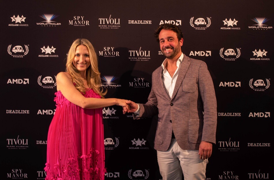 Vanda Spy Manor Productions and Helder Marcelino Tivoli, at the World Trailer Awards 2022