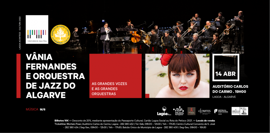 Orquestra Jazz do Algarve e Vânia Fernandes (Algarve Jazz Orchestra and Vânia Fernandes)