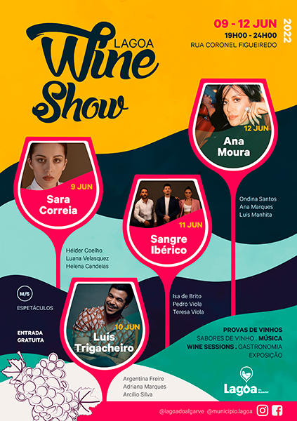 Lagoa Wine Show 2022 concerts list