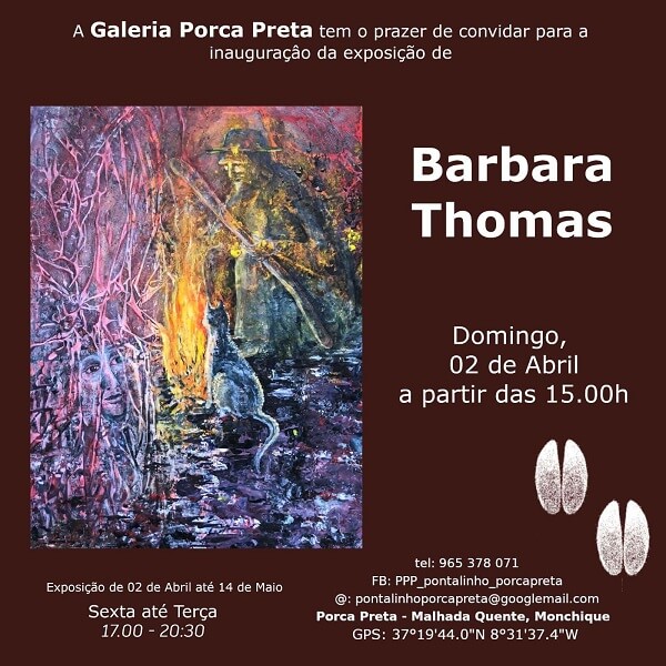 Galeria Porca Preta, Barbara Thomas, Abril 2023