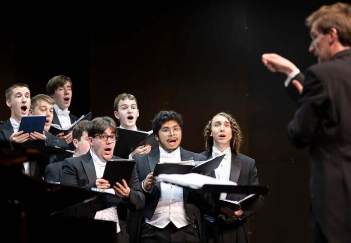 American Glee Club at the Carlos do Carmo Auditorium in Lagoa, Algarve, Portugal