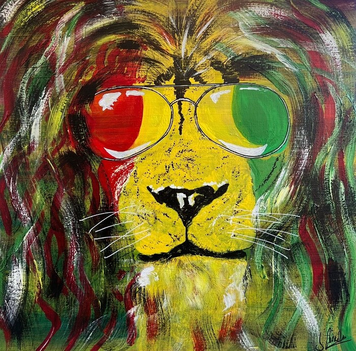Lion, by Jasmin Chouikha