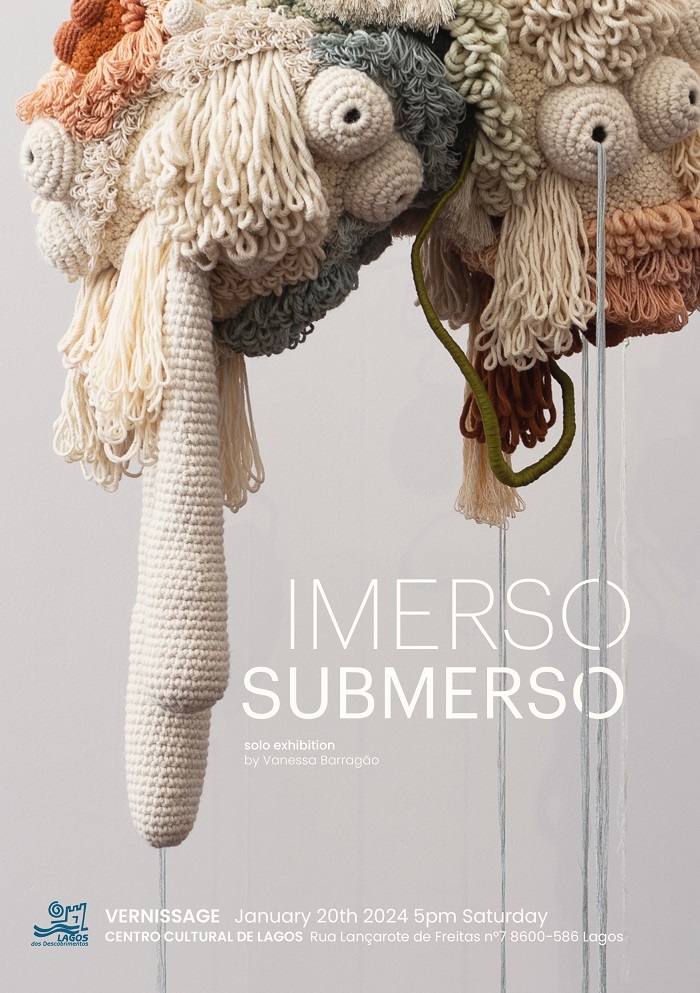 Exhibition by Vanessa Barragão textile artist in Lagos, Algarve, Portugal - 3