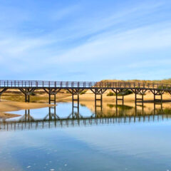 Alvor’s riverside walkways are under repair