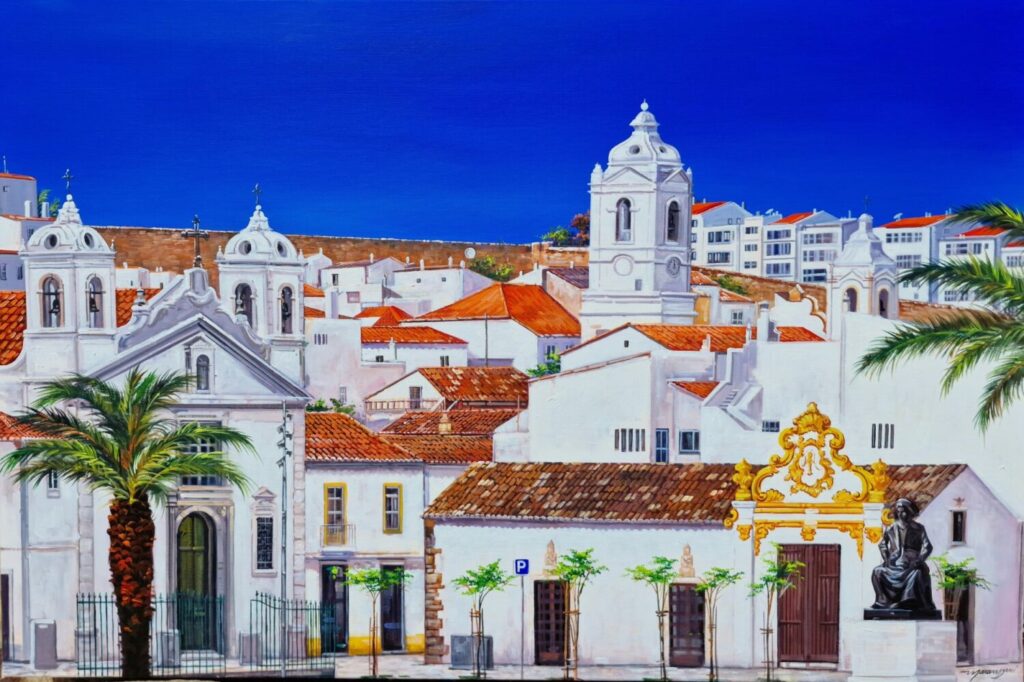 São Sebastião de Lagos - 80x120cm (2023) AST