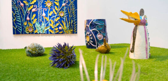 Works by António Vasconcelos Lapa on display in Silves