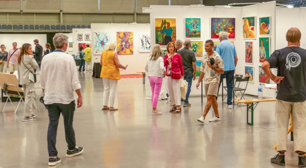 Art Expo Algarve 2024 attracted many artists and visitors – Photo Eric Roth