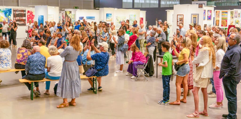 Workshop at Art Expo Algarve 2024 – Photo Eric Roth