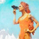 German artist Mari Arp exhibits expressive cinematic icons at Vilalara until October 31