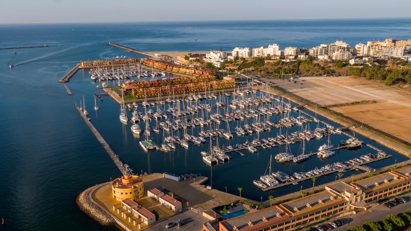 Portimão Marina aerial views