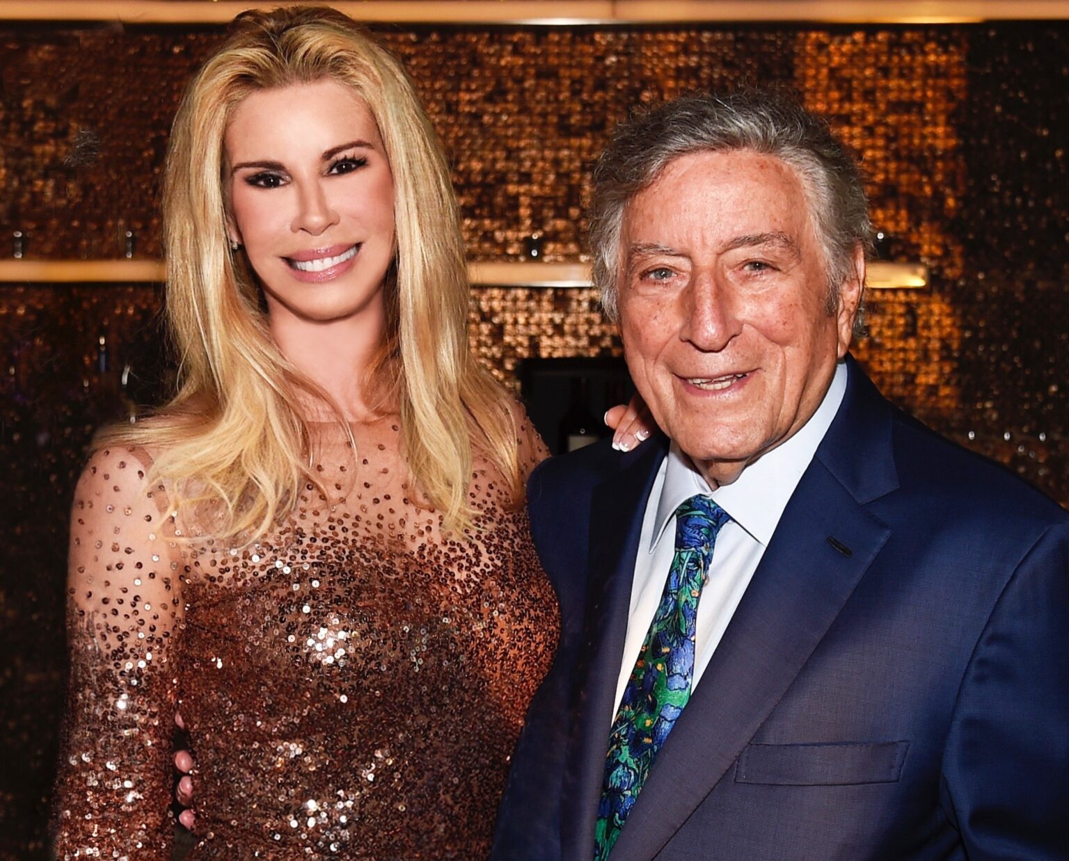 Patty with Tony Bennett