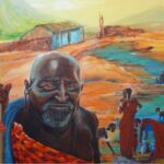 Engaruka Mzee Olepello by BJ Boulter