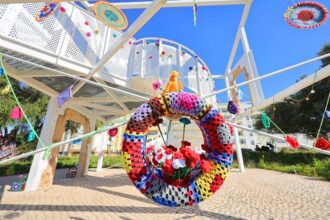 Residents of all ages add colour to Jardim Gonçalo Ribeiro Telles