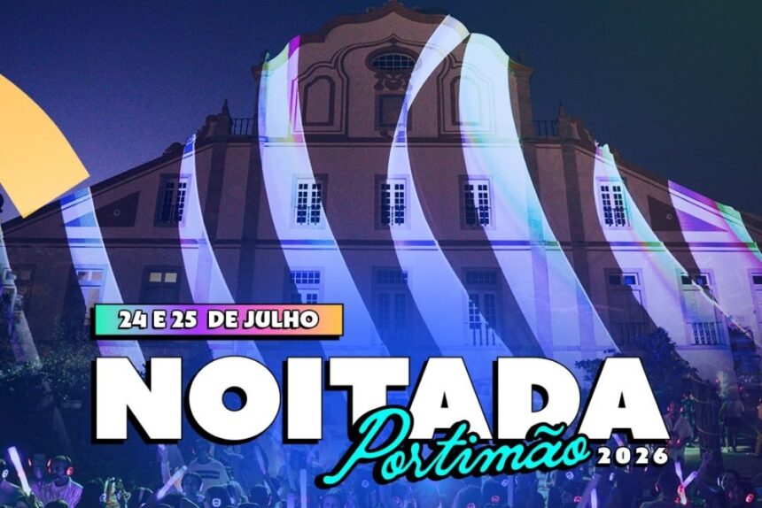 Noitada Portimão returns with concerts, laser art and a silent disco