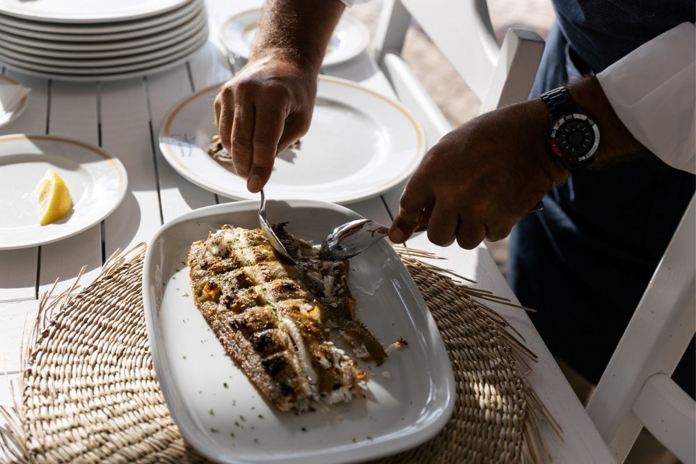 Sueste Restaurant Ferragudo fish dish