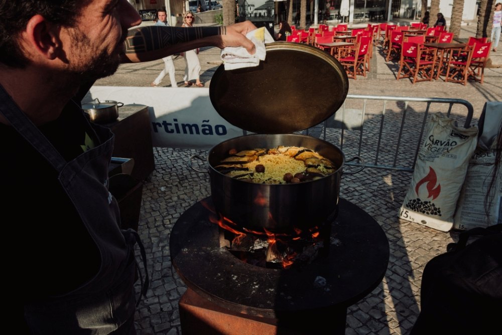 Arrebita Portimão Food Festival fire
