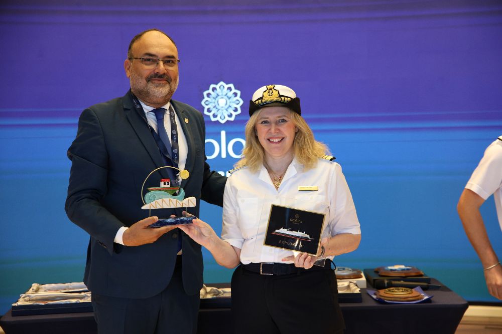 EXPLORA III made its maiden Algarve visit as Portimão